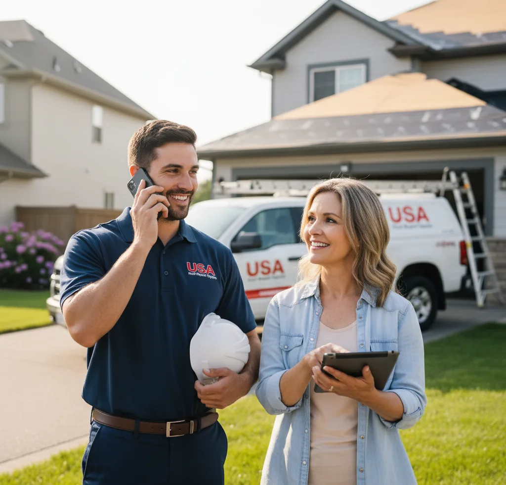 USA Roof Repair Experts customer support in Parkesburg